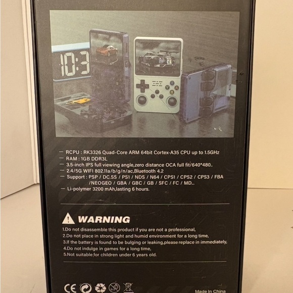 R36S Game Console NES SNES GBA N64 PSP PS1 Sega Atari NeoGeo Arcade DC GB GBC - Picture 8 of 9